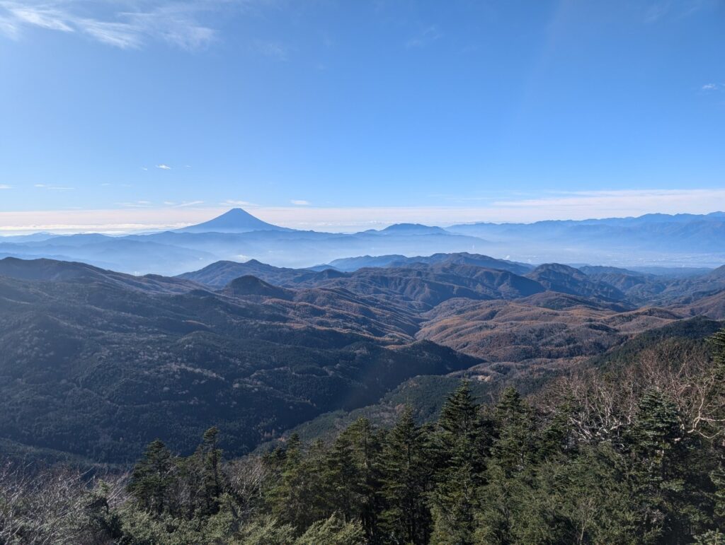 朝日岳手前眺望point